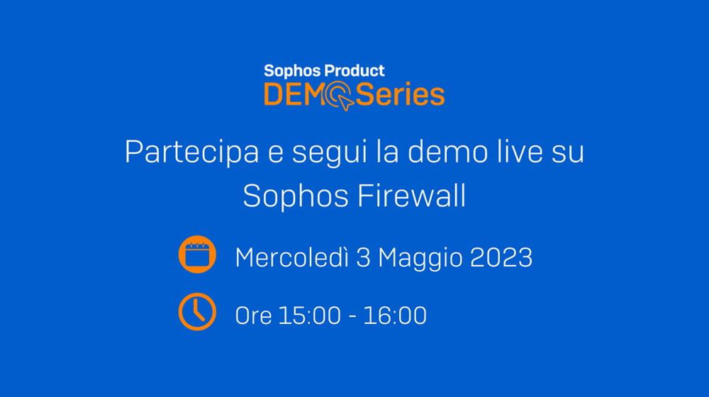 Webinar Sophos Demo Firewall