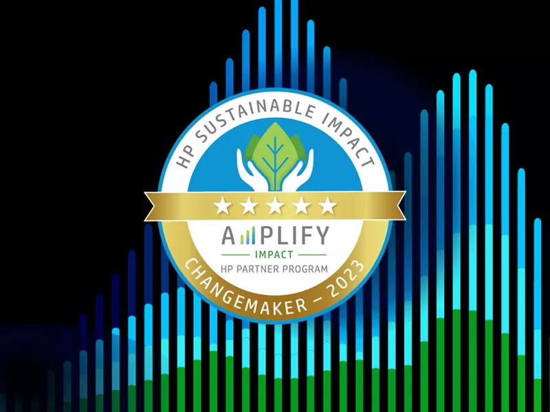 Certificazione HP Changemaker 5 stars