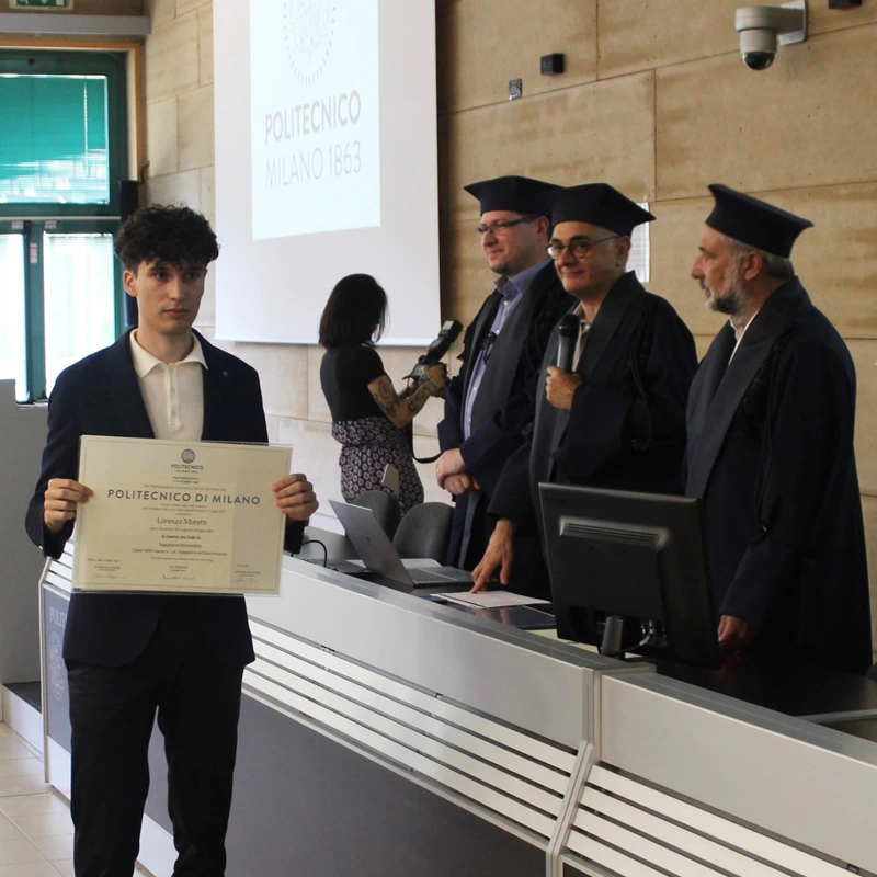 Polimi percorsi di eccellenza Lorenzo Moretti