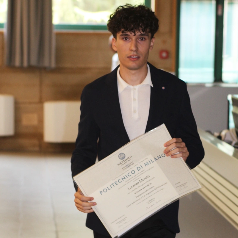 Polimi percorsi di eccellenza Lorenzo Moretti