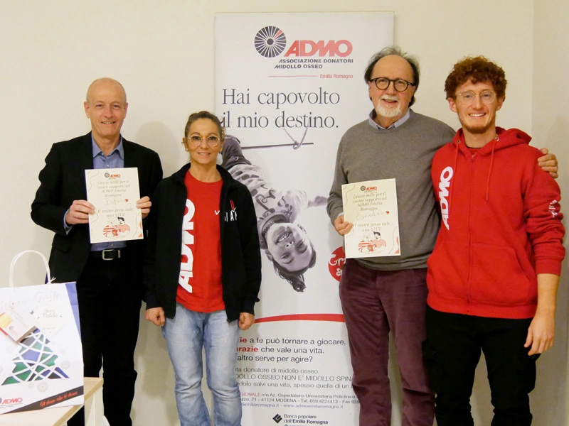 Natale solidale 2024 - Gruppo Infor dona ad ADMO Emilia Romagna e Centro Antiviolenza Parma